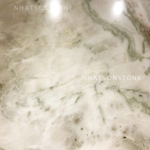 Đá Tự Nhiên Marble NSM062 - White Green Gem