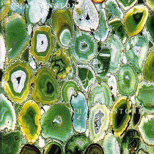 Đá Xuyên Sáng Onyx NSON060 - Green Agate