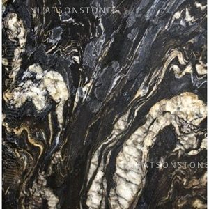 Đá Tự Nhiên Granite NSG082 - Titanium Black